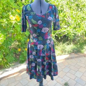 LulaRoe size medium floral dress